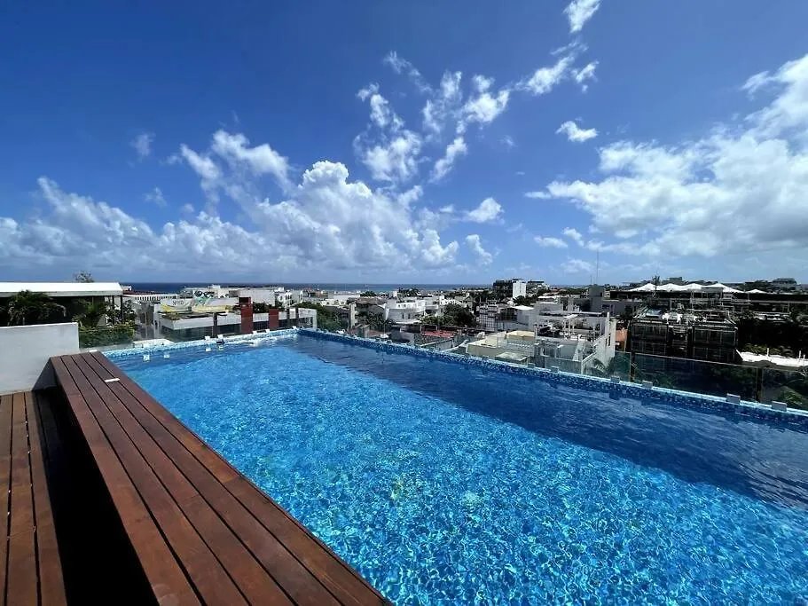 Pura Playa Luxury Condo 5Th Avenue Rooftop Ocean View Playa del Carmen Apartment